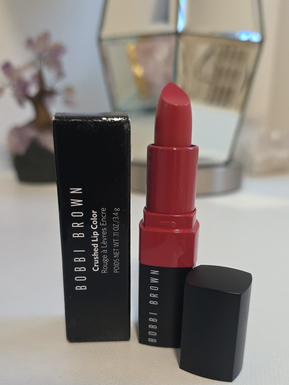 NIB Bobbi Brown Crushed Lip Color in Babe Lipstick Full Size